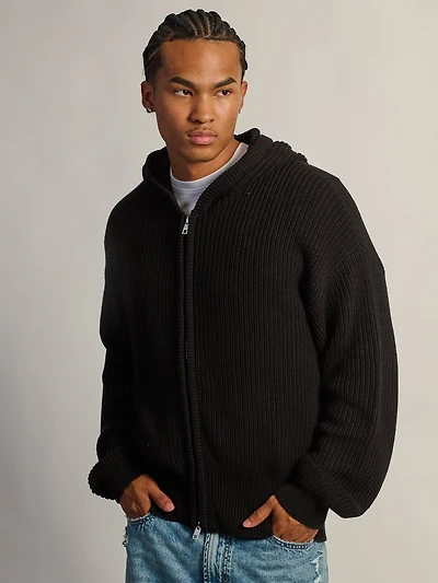 PULL À CAPUCHE KOLBY - NOIR