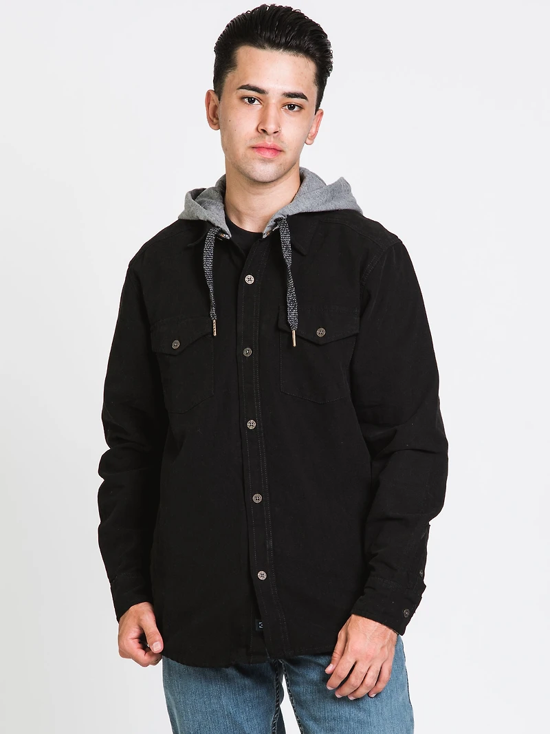 SWEAT À CAPUCHE COLLET MONTÉ POUR HOMME