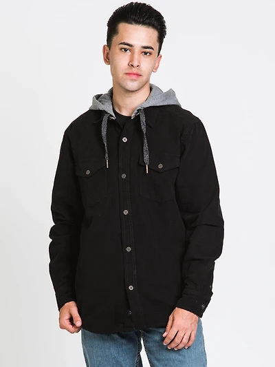 SWEAT À CAPUCHE COLLET MONTÉ POUR HOMME