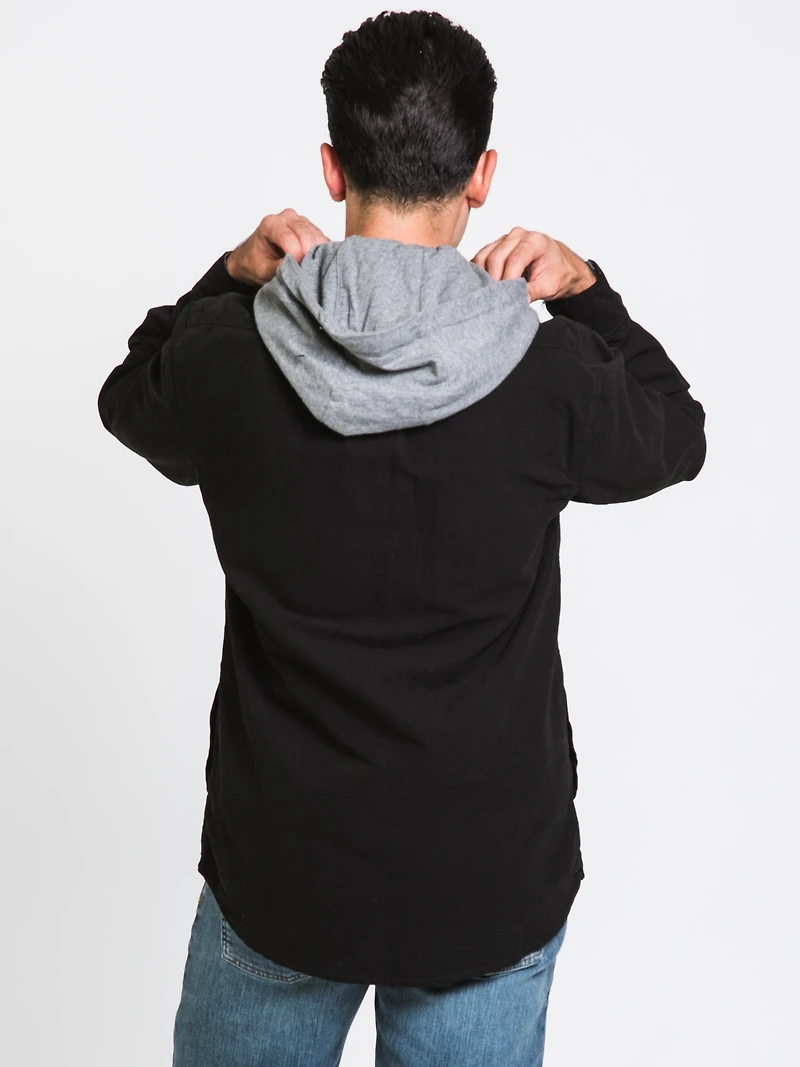 SWEAT À CAPUCHE COLLET MONTÉ POUR HOMME