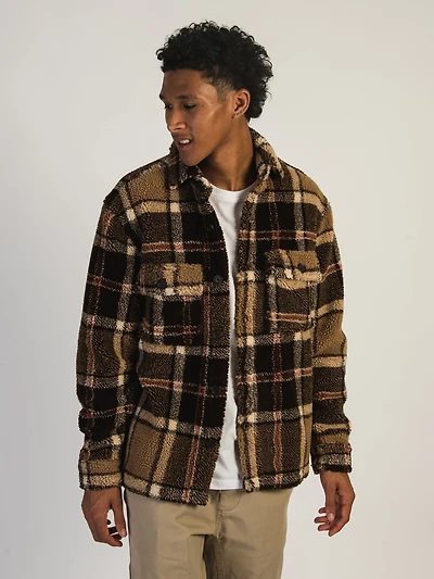 KOLBY SHERPA OVERSHIRT - CLEARANCE