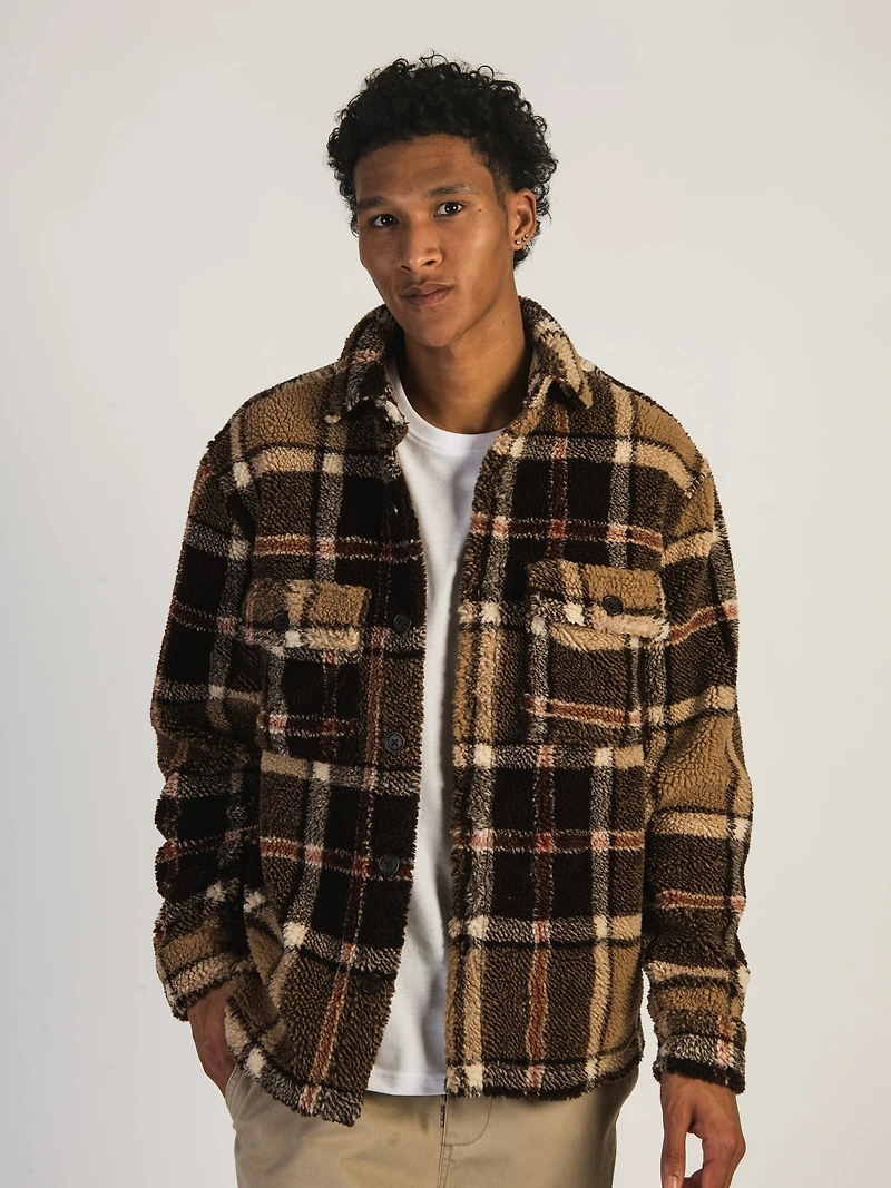 KOLBY SHERPA OVERSHIRT - CLEARANCE