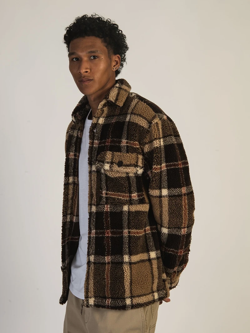 KOLBY SHERPA OVERSHIRT - CLEARANCE