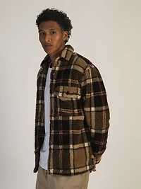 KOLBY SHERPA OVERSHIRT - CLEARANCE