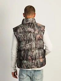KOLBY PUFFER VEST - CAMOFLAUGE CLEARANCE