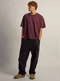 KOLBY BAGGY CARGO PANT - BLACK