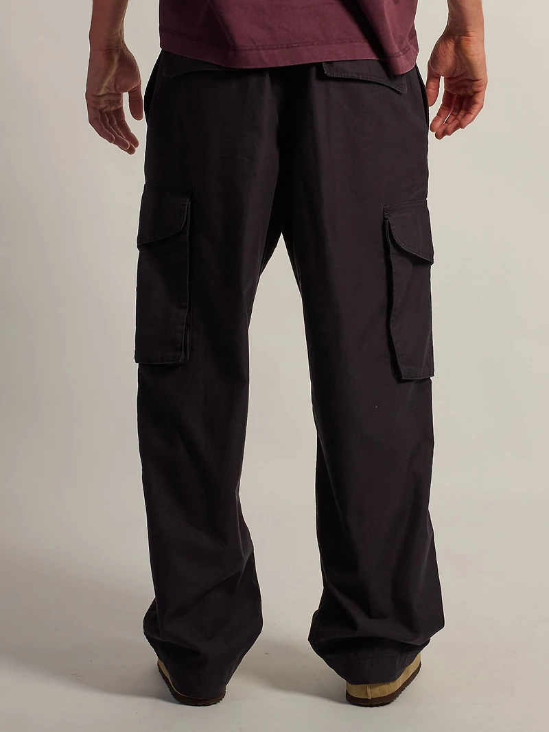 KOLBY BAGGY CARGO PANT - BLACK
