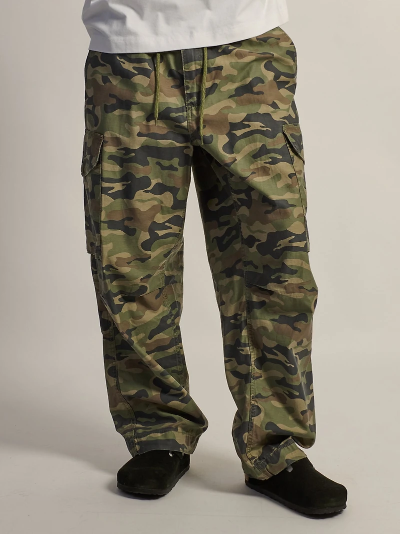 KOLBY BAGGY CARGO PANT - CAMO