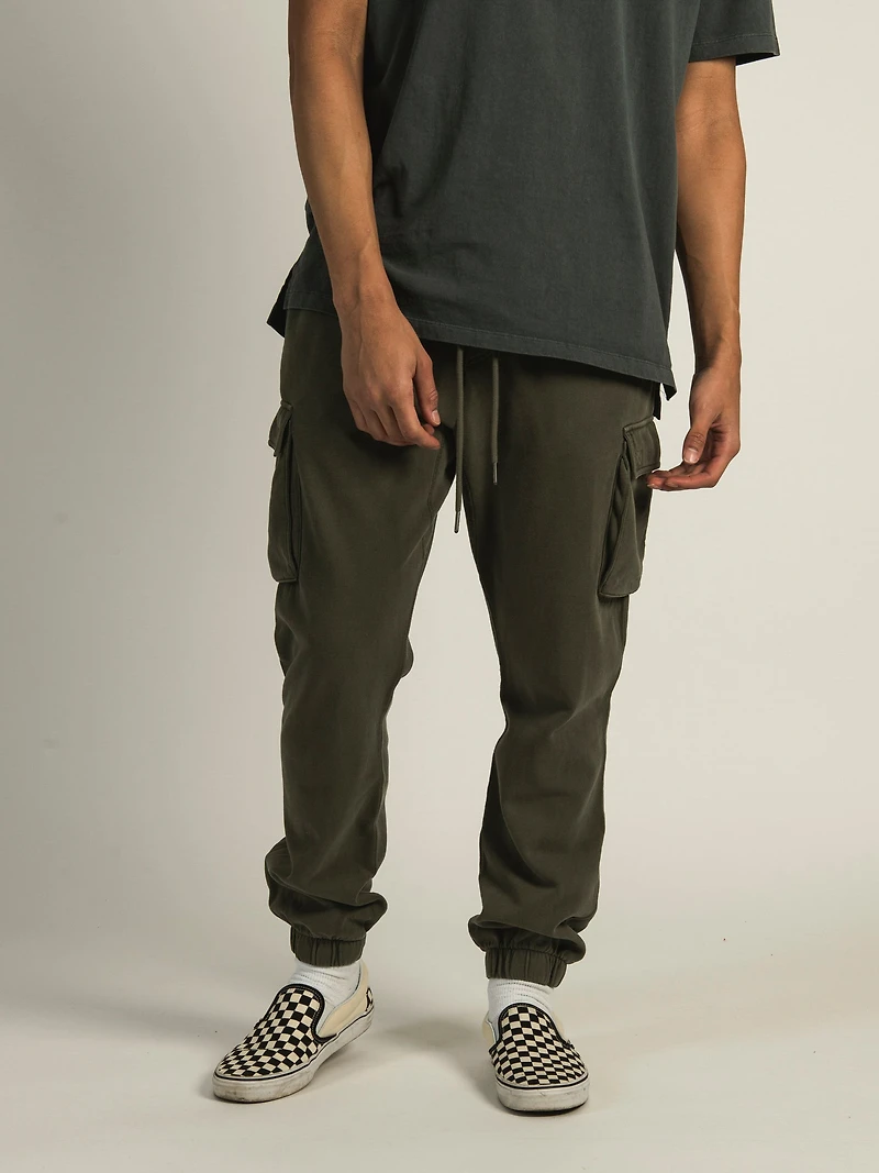 KOLBY GARMENT DYE CARGO JOGGER - CLEARANCE