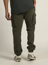 KOLBY GARMENT DYE CARGO JOGGER - CLEARANCE