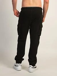 KOLBY VINTAGE WASH CARGO - BLACK