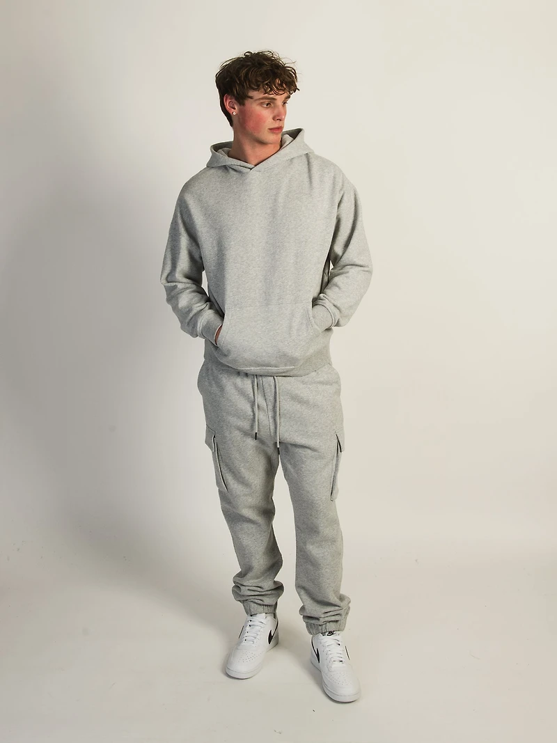 KOLBY VINTAGE WASH CARGO - HEATHER GREY