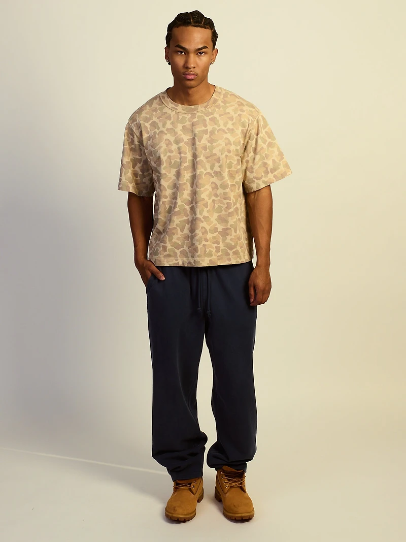 KOLBY BAGGY SWEATPANT - CHARCOAL NAVY