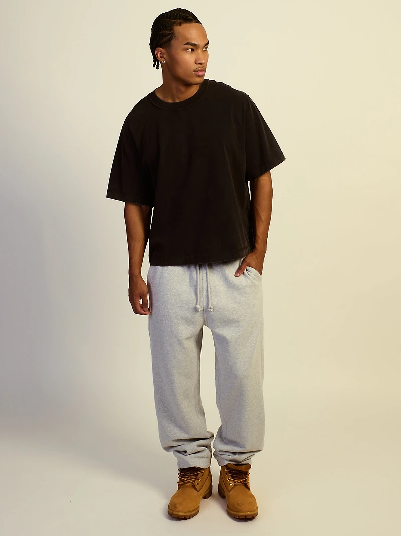 KOLBY BAGGY SWEATPANT - GRIS CHINÉ