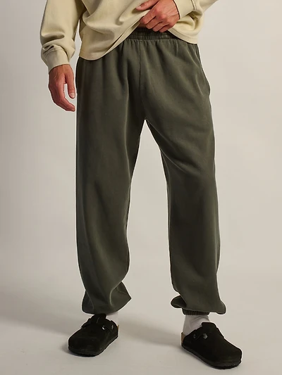 KOLBY BAGGY FLEECE JOGGER - FOREST