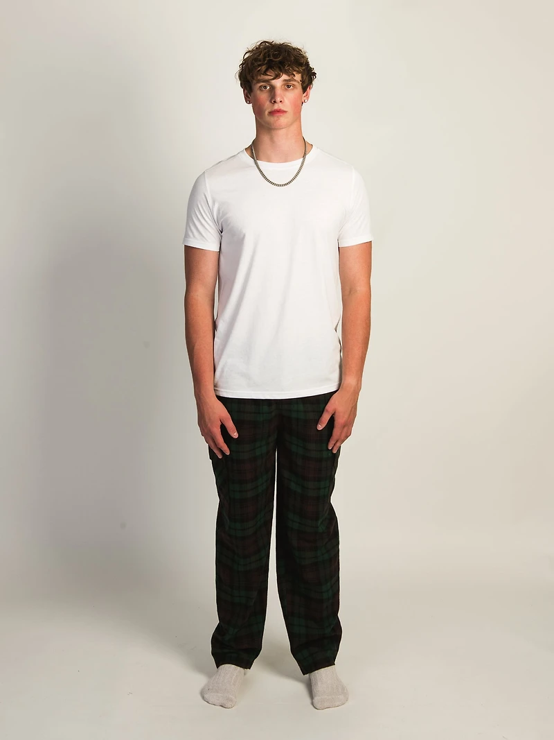 KOLBY THOMAS CARGO PLAID PANT