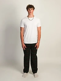 KOLBY THOMAS CARGO PLAID PANT