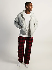PANTALON KOLBY PLAID - ROUGE