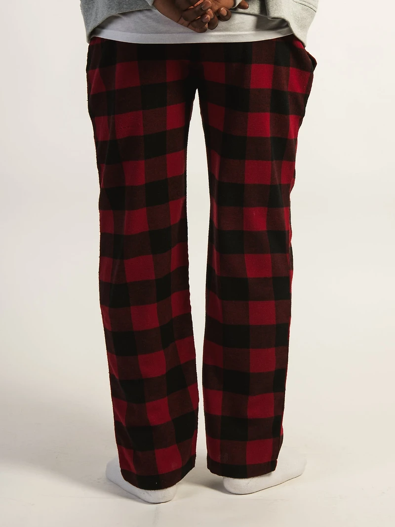 KOLBY PLAID PANT - RED