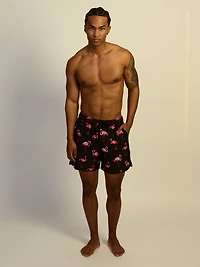 KOLBY FLAMINGO 5in STRETCH SWIM SHORT