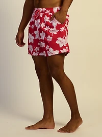 KOLBY HIBISCUS 5in STRETCH SWIM SHORT