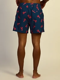 KOLBY LOBSTER 5in STRETCH SWIM SHORT