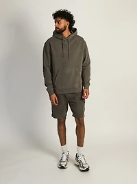 KOLBY GARMENT DYE FRENCH TERRY CARGO SHORT - IRON CLEARANCE