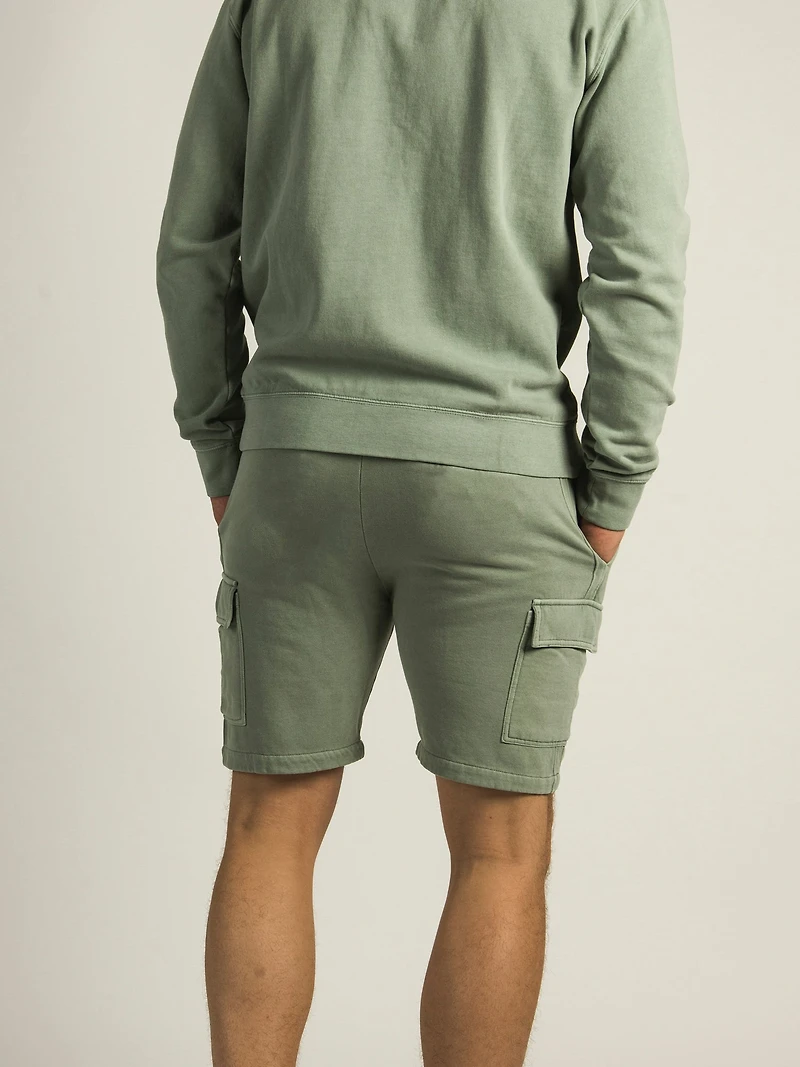 KOLBY GARMENT DYE CARGO SHORT - CLEARANCE