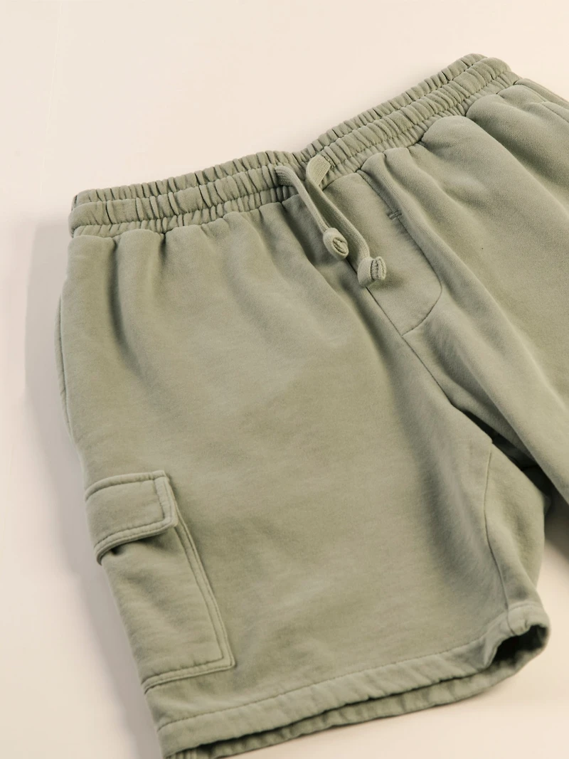 KOLBY GARMENT DYE CARGO SHORT - CLEARANCE