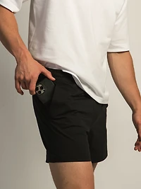 SHORT EXTENSIBLE À ENFILER KOLBY - NOIR