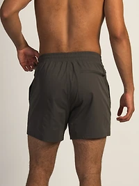 KOLBY KEEP COOL STRETCH PULL ON SHORT - CHARCOAL