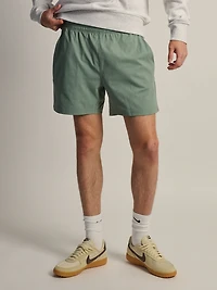 KOLBY STRETCH PULL ON SHORT - DUSTY GREEN