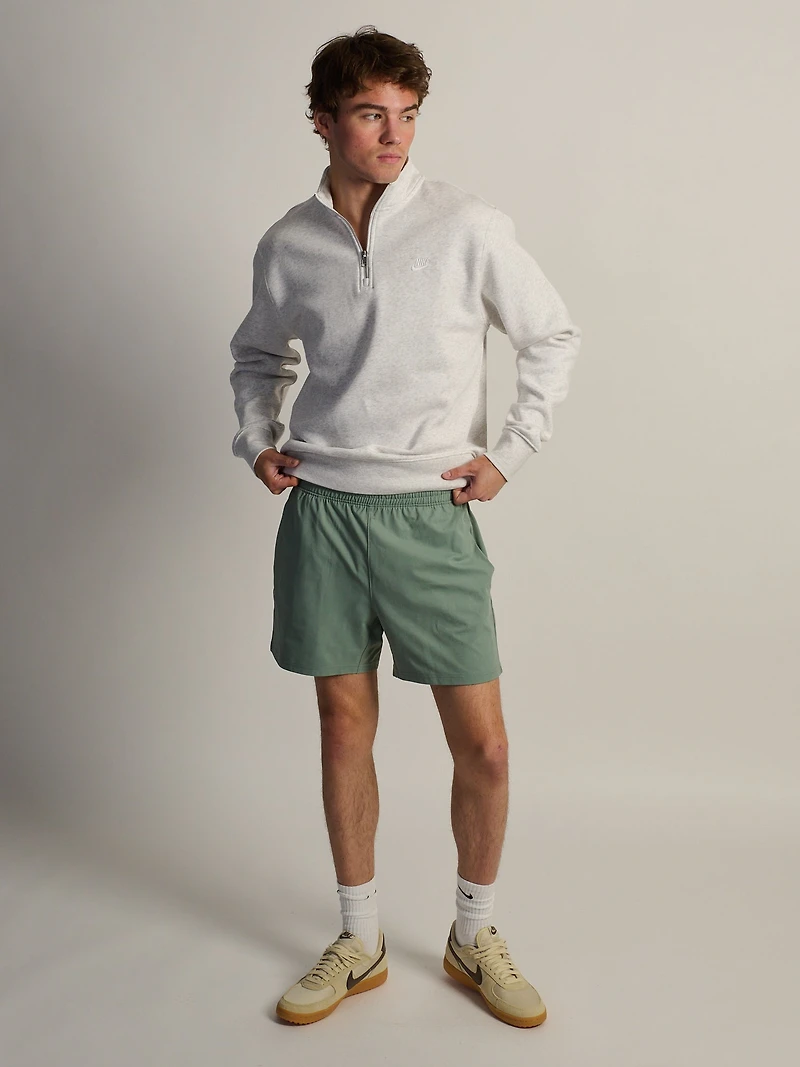 KOLBY STRETCH PULL ON SHORT - DUSTY GREEN