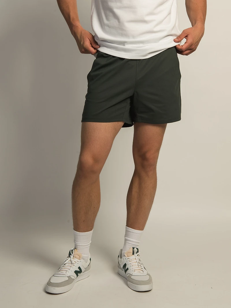 KOLBY KEEP COOL STRETCH PULL ON SHORT - GREEN