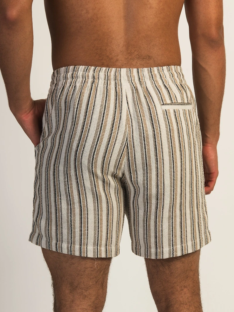 SHORT KOLBY STRIPE – CRÈME