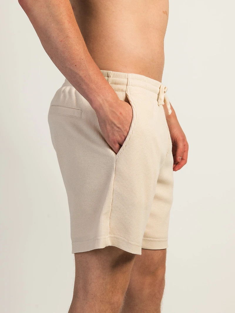 SHORT KOLBY WAFFLE – CRÈME