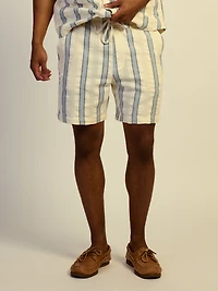 KOLBY SHORT RAYÉ - BLEU