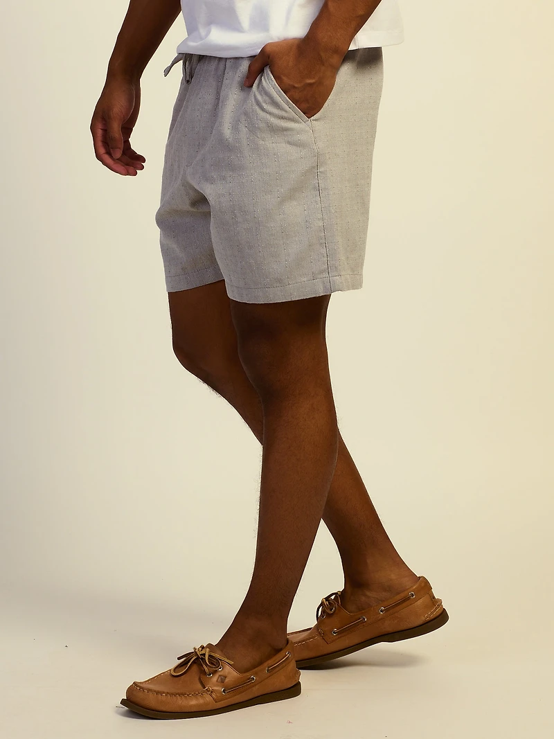 KOLBY SHORT TEXTURÉ - GRIS