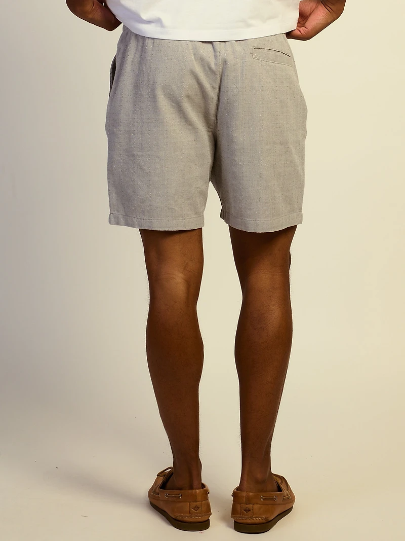 KOLBY SHORT TEXTURÉ - GRIS