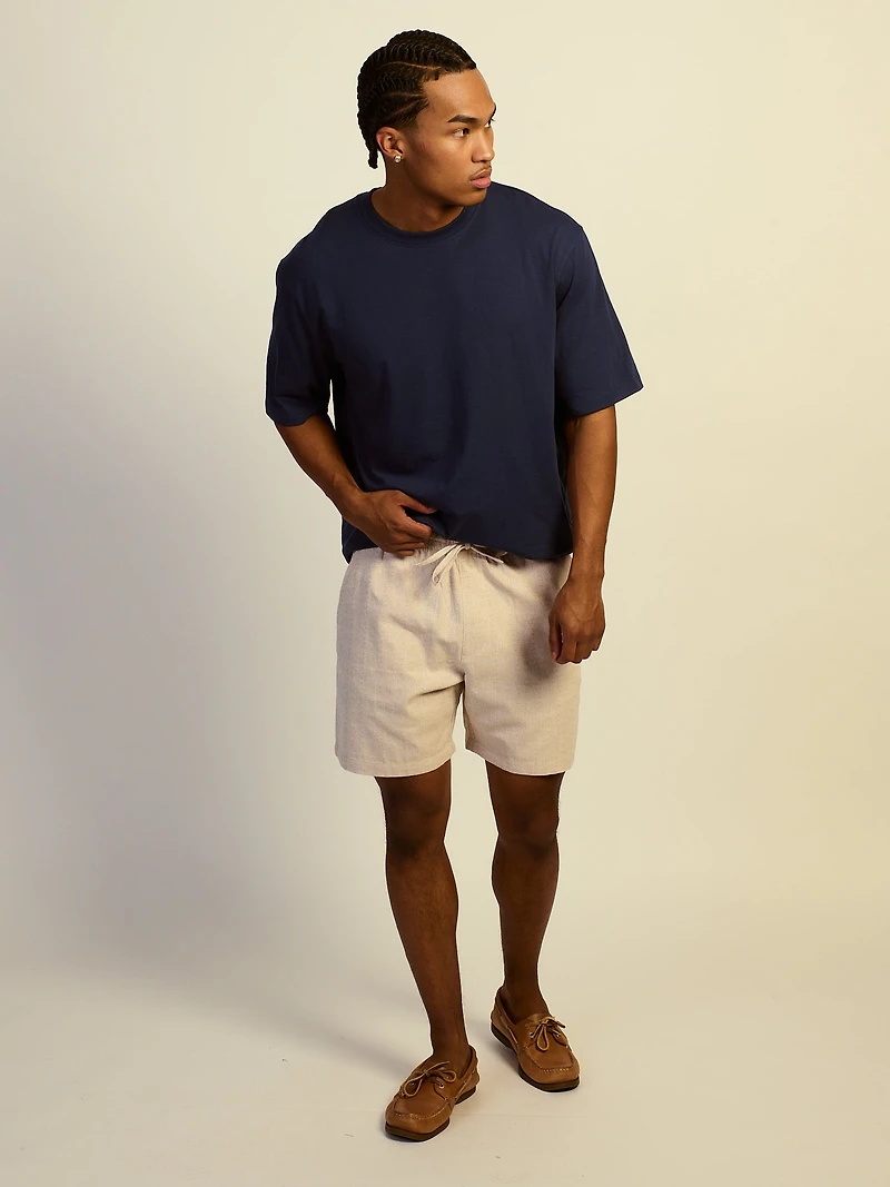 KOLBY SHORT TEXTURÉ - NATUREL