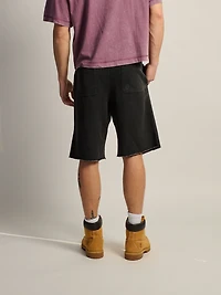 KOLBY BAGGY SWEAT SHORT - BLACK