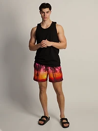 KOLBY SUNSET 5in STRETCH SWIM SHORT