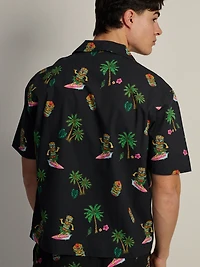 CHEMISE KOLBY TIKI S/C - NOIR
