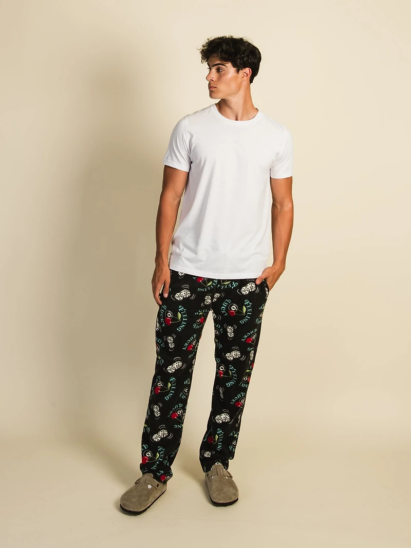 KOZIES PRINTED POLAR FLEECE PANT