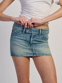 LEVIS SUPERLOW MINI SKIRT