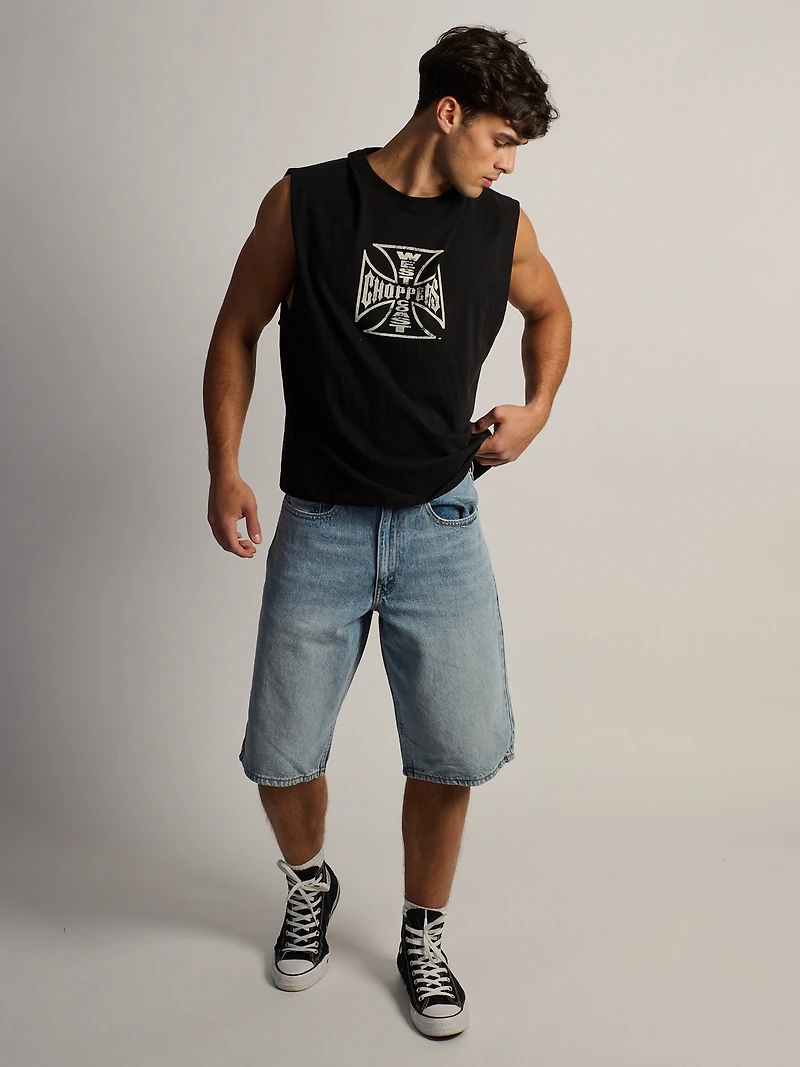 LEVIS 470 BAGGY SHORTS - SUNRISE MORN