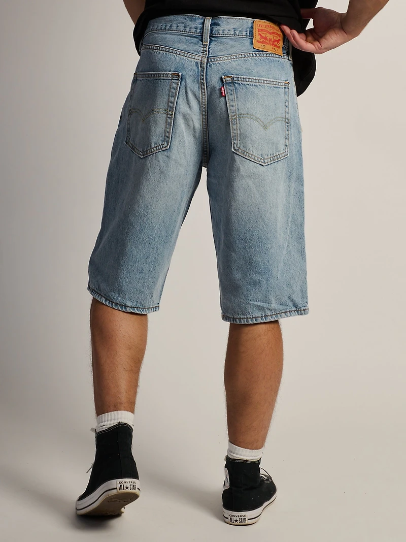 LEVIS 470 BAGGY SHORTS - SUNRISE MORN