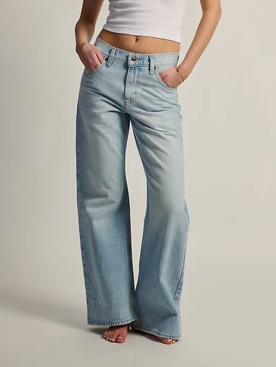 JEAN LEVIS MIDDY LOOSE BOOT- ABRAIDED ART