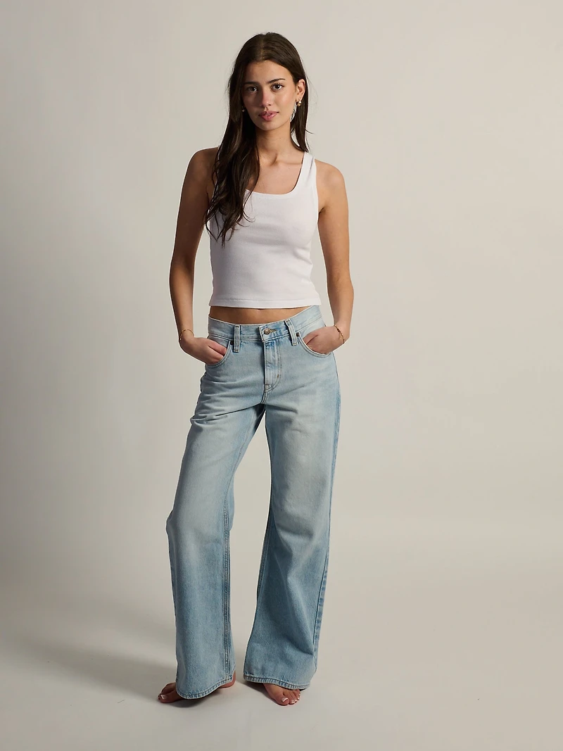 LEVIS MIDDY LOOSE BOOT JEAN - ABRAIDED ART