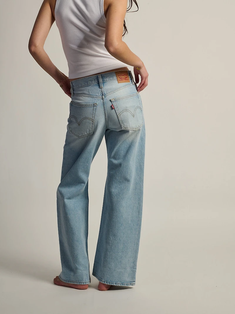 LEVIS MIDDY LOOSE BOOT JEAN - ABRAIDED ART